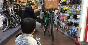 台北,自転車,親子