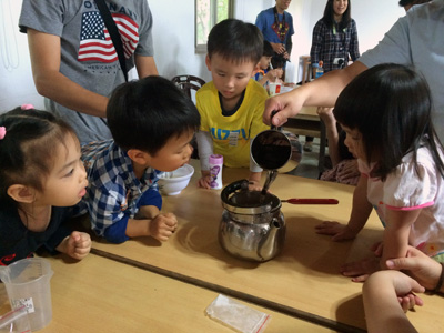 台湾で子ども子連れキャンプ,ウーライ,烏来,文山農場