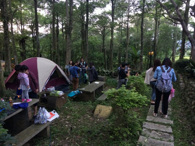 台湾で子ども子連れキャンプ,ウーライ,烏来,文山農場