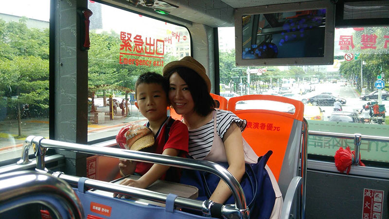 ２階建て台北観光バス,チケット,ルート,乗り場,乗り方,乗り放題,子連れで台北旅行