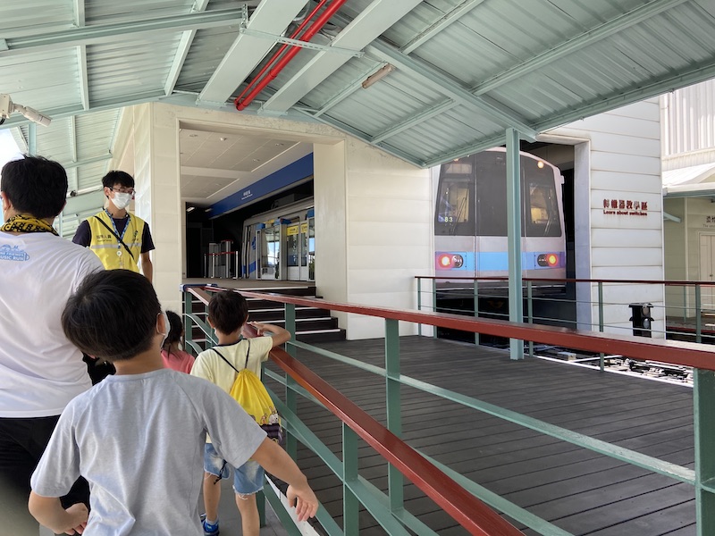 台北メトロ,避難訓練体験,北投,子連れ,捷運北投會館,逃生體驗營