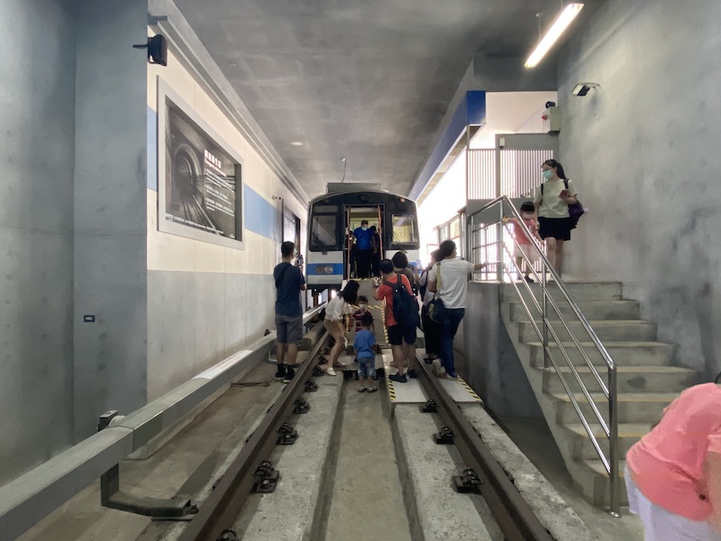 台北メトロ,避難訓練体験,北投,子連れ,捷運北投會館,逃生體驗營