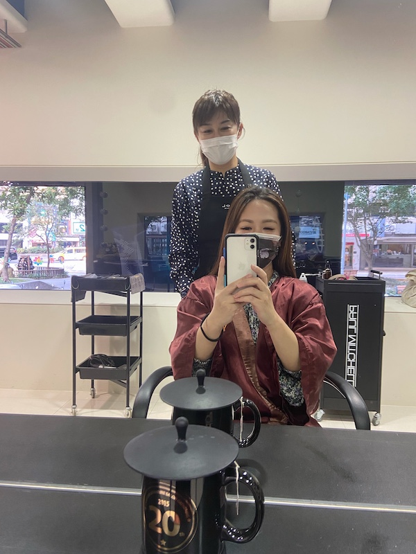 ヘアサロンREDCHESS,鵜林理恵,まつ毛エクステ,真弓,肯邦,WOWSalon復興店